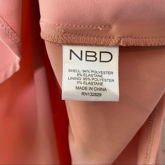 NBD Revolve Leo Mini halter dress size small - Picture 9 of 9